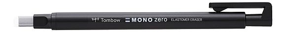 Stylo-gomme MONO zéro classique pointe rectangulaire noir