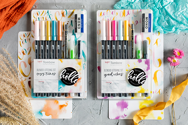 Blended Lettering Set Good Vibes rotuladores TOMBOW