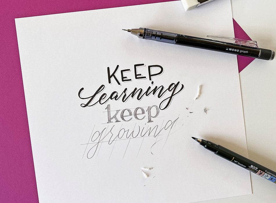 Tombow Europe Lettering pour debutants
