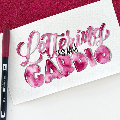 Handlettering tips