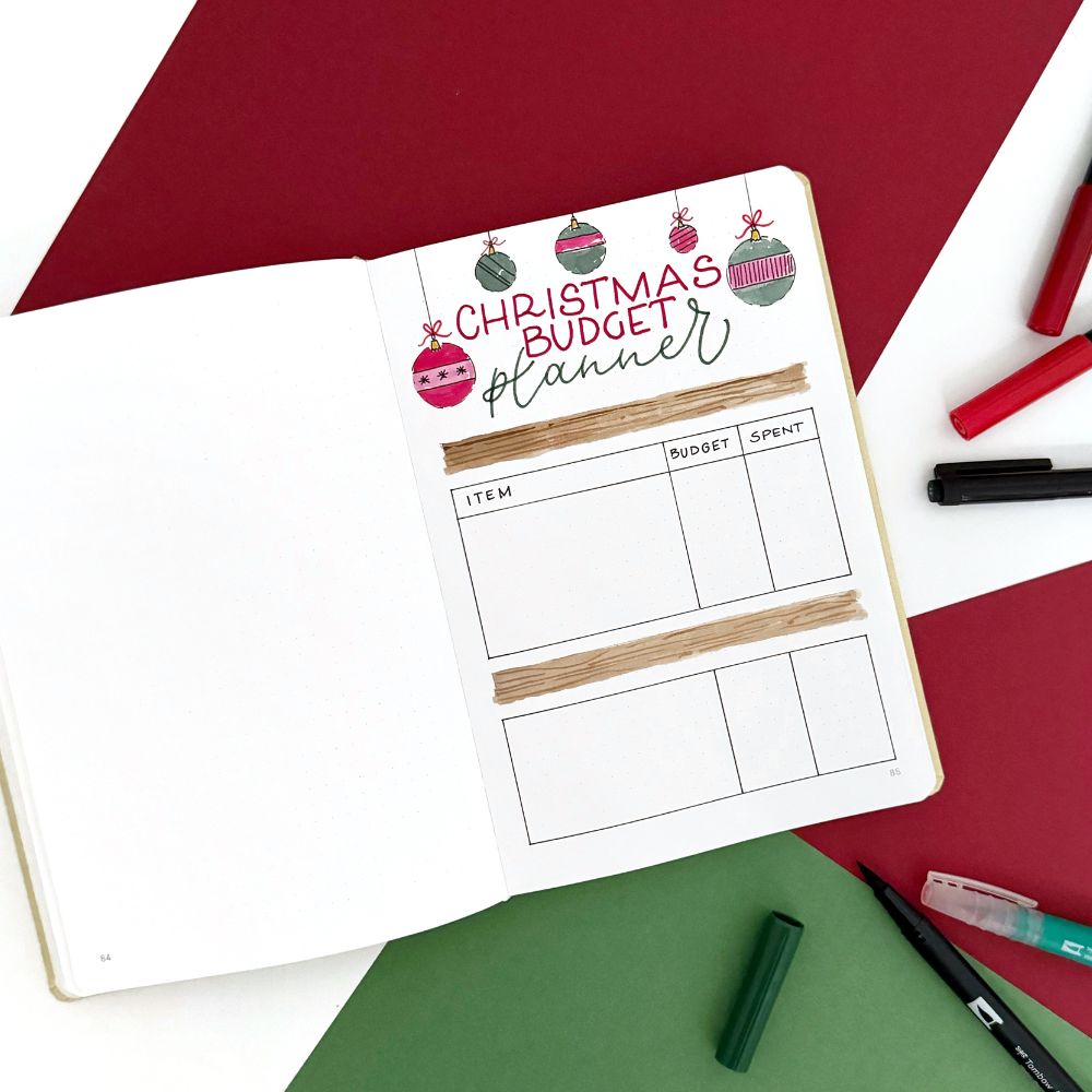 Tombow Europe Christmas Budget Planner Tombow Europe Christmas Budget Planner