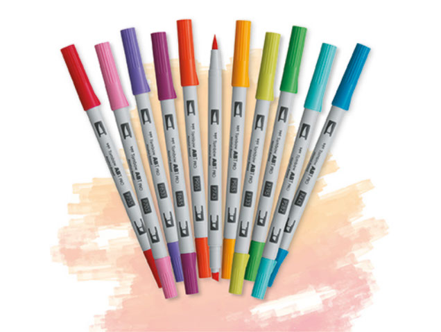 Tombow ABT Pro Alcohol Based Markers Dual Tip Single Item Choose