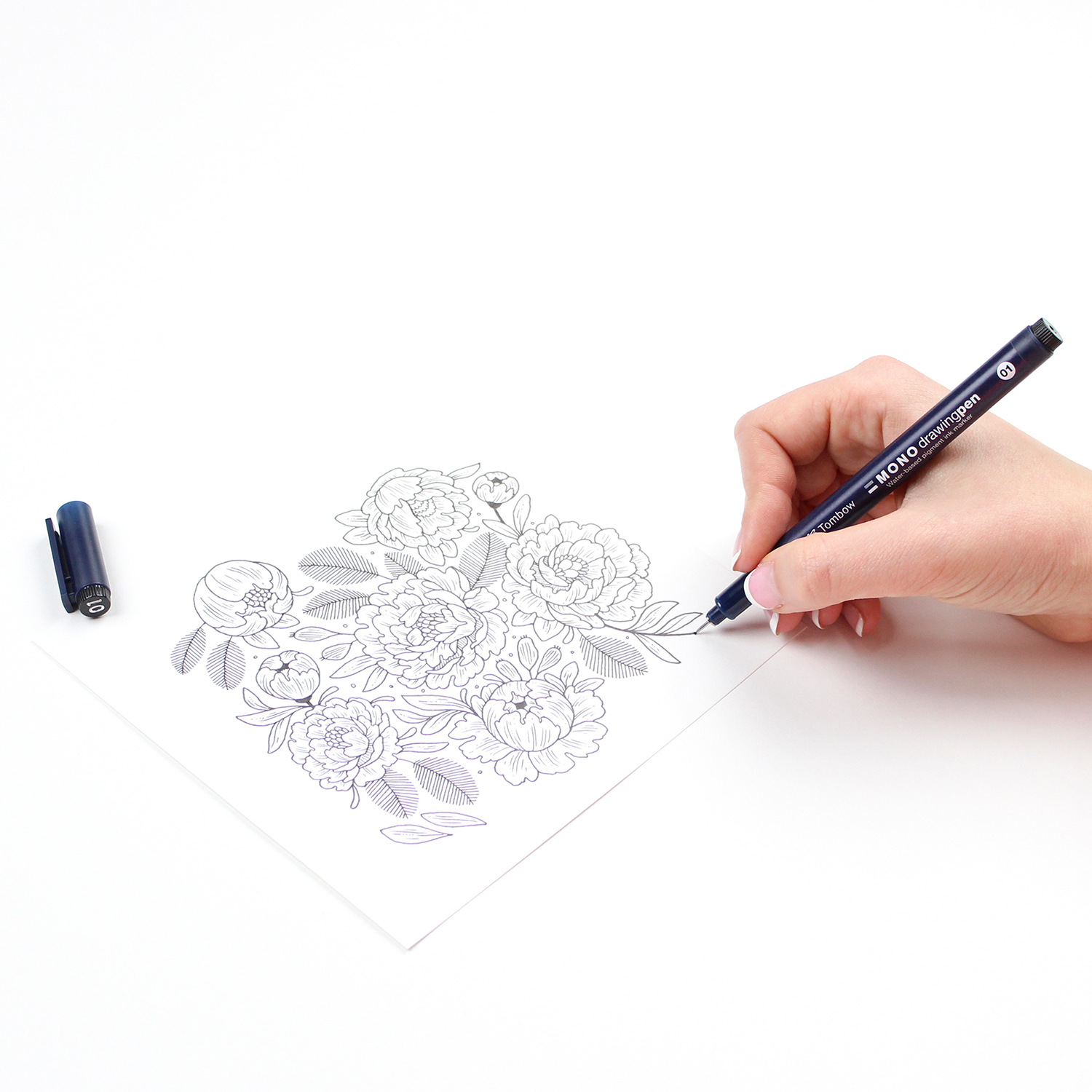 Fineliners Pens, Fineliner Color Pen Set Sketch Writing Drawing