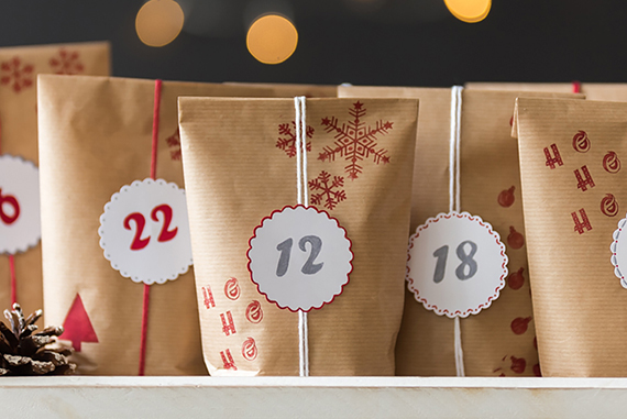 Calendrier de l'Avent DIY