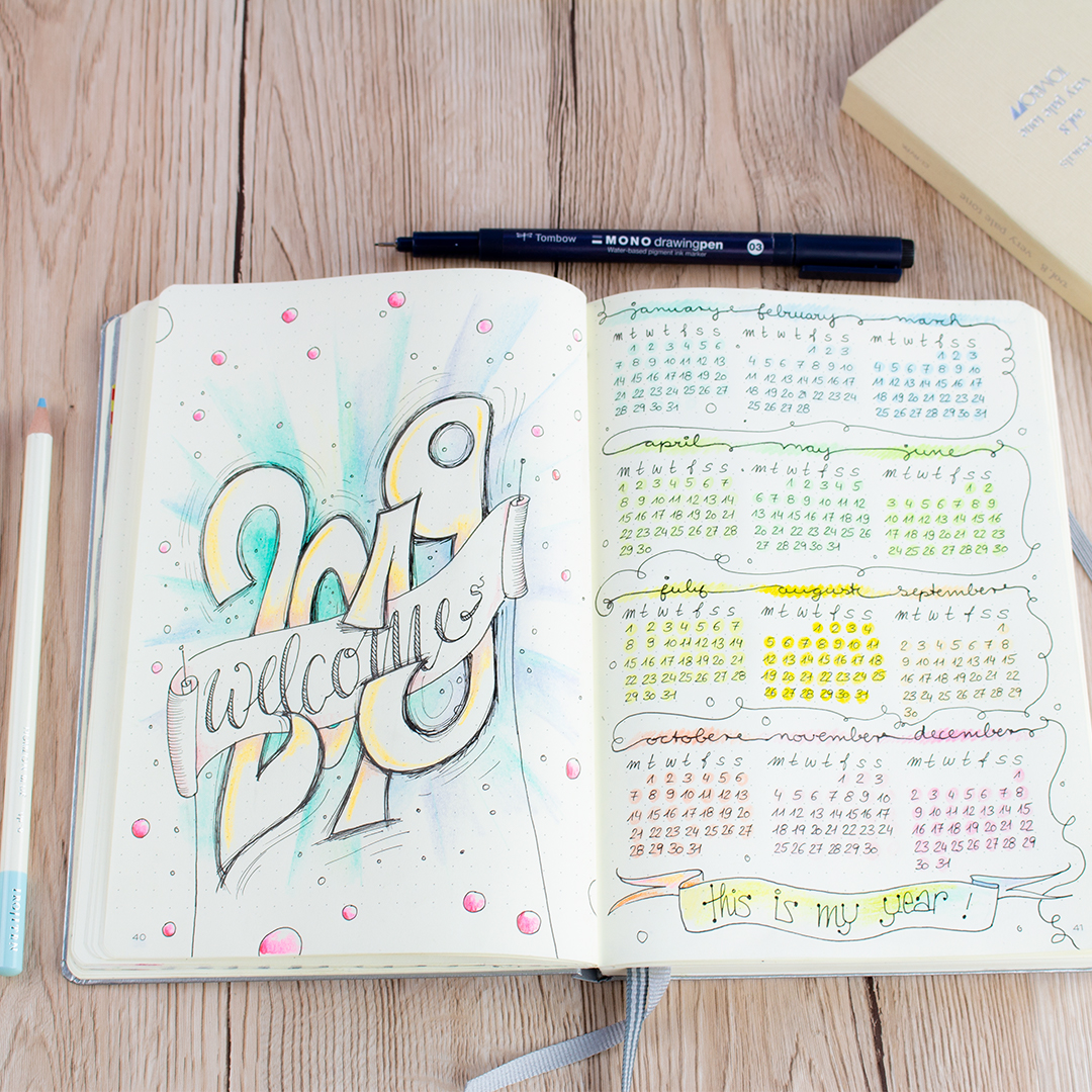 Bullet Journal : idées, matériel et inspirations – Le blog Scrapmalin