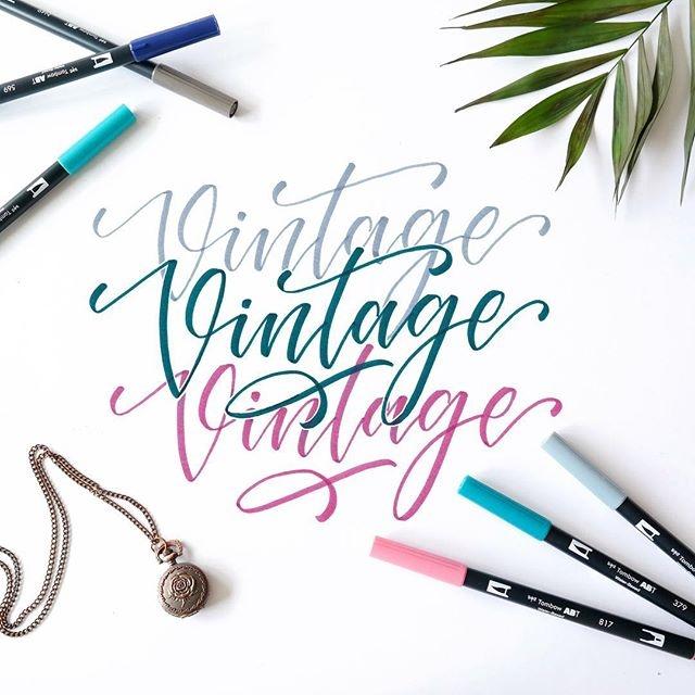 Tombow Beginner Hand Lettering set - 6-piece set – Pen Pusher