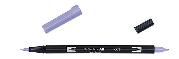 Tombow ABT Dual Brush Pen 603 periwinkle
