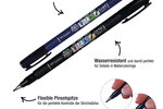 Coffret Tombow Fudenosuke comprenant 1+5 stylos pinceaux à pointe dure et souple, noir