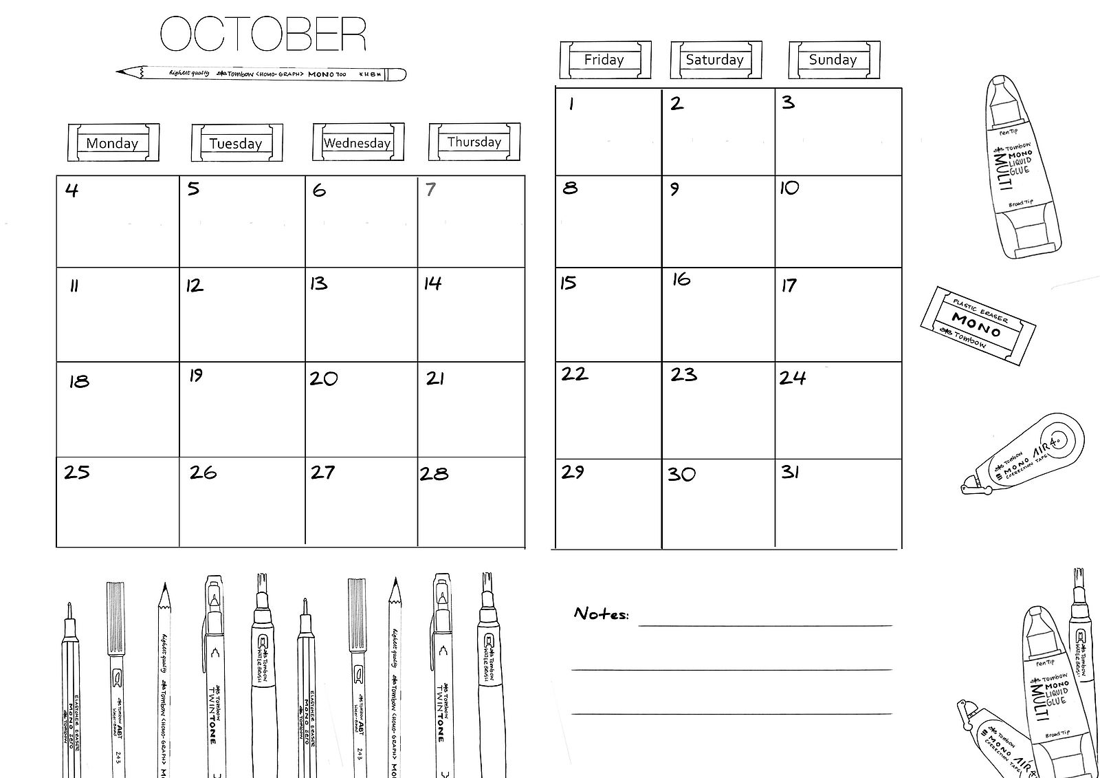 Printable Bullet Journal Template - NZ Primary Resources