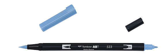 Tombow ABT Dual Brush Pen 533 peacock blue