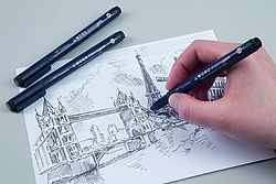 Fineliner MONO drawing pen, Set de 3