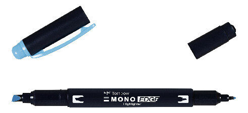 MONO edge Textmarker sky blue
