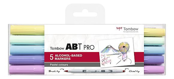 ABT PRO set van 5 Pastel Colors