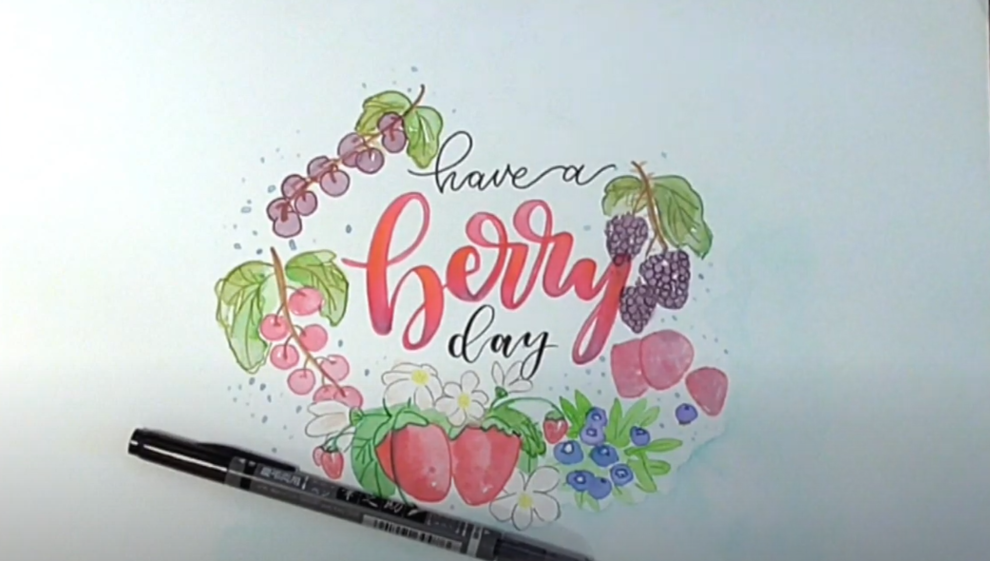 Dessin avec les feutres à l'alcool ABT Pro de Tombow - be creative by  Schleiper