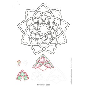 Création Mandala "Linéa" : dessin