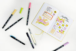 Kit bullet journal créatif brillant