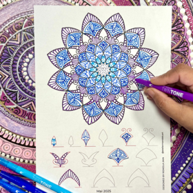 Création Mandala Essor Ausmalbild