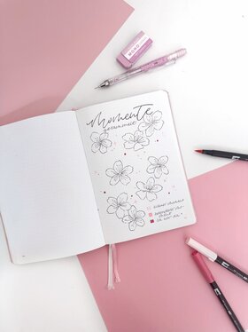 Bullet Journal Momente sammeln