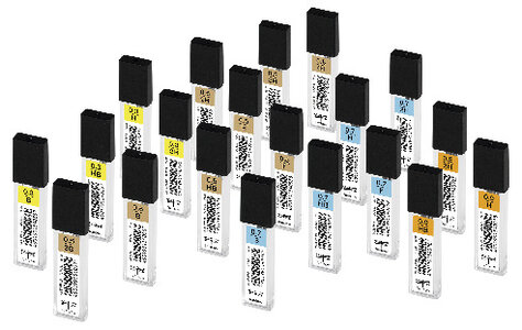 Vulpotlood Tombow MONO graph HB 0.7mm wit | Lamineerhoezen | Inbinden