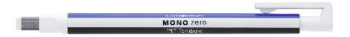 MONO zero classique pointe rectangulaire blanc/bleu/noir
