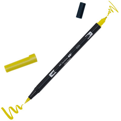 ABT Dual Brush Pen 026 yellow gold