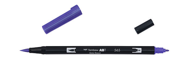 Tombow ABT Dual Brush Pen 565 bleu profond