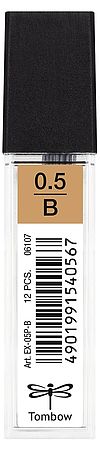 Lood voor mechanisch potlood lijndikte 0,5 mm dureté B