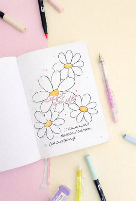 Bullet Journal Tracker Luft holen gehen