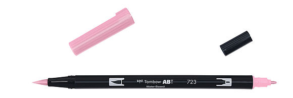 ABT Dual Brush Pen 723 pink