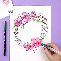Tombow Online Workshop Watercoloring Set