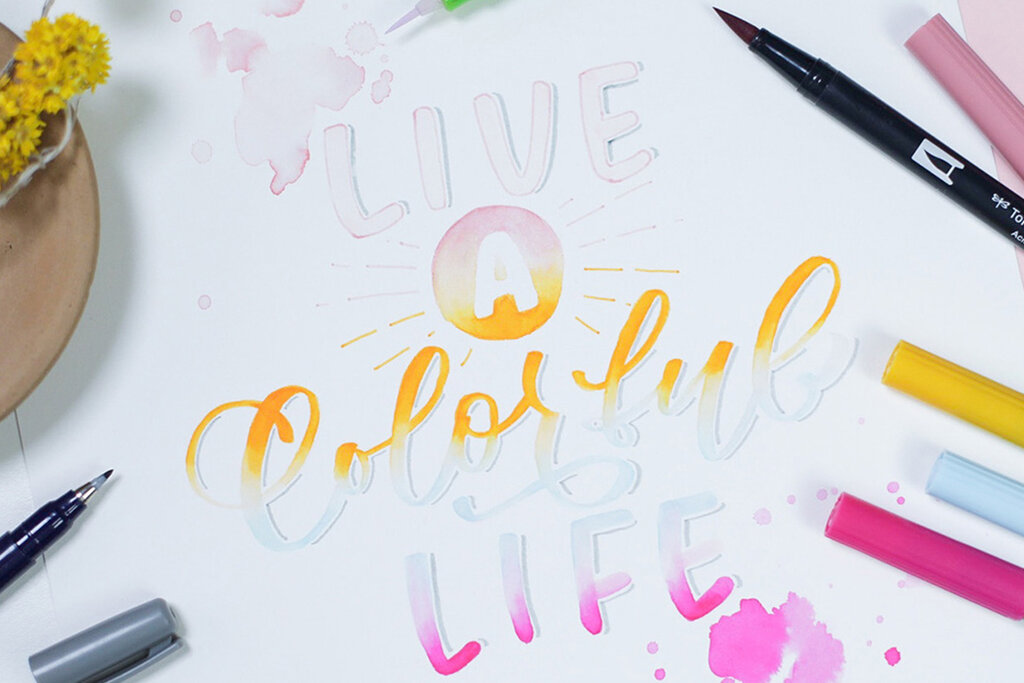 Tombow Europe: Lettering pour débutants