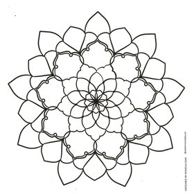 Création Mandala "Névia" zeichnen