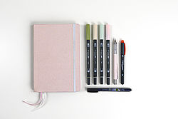 Kit bullet journal créatif brillant