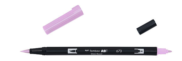 ABT Dual Brush Pen 673 orchid