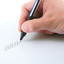 Stylo à bille MONO graph Lite citron avec encre noir