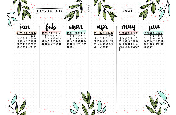 Free Bullet Journal Templates