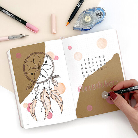 Tombow BUJO-SET2 Creative Journaling Kit Bright – Produktbild-Vorschau 13