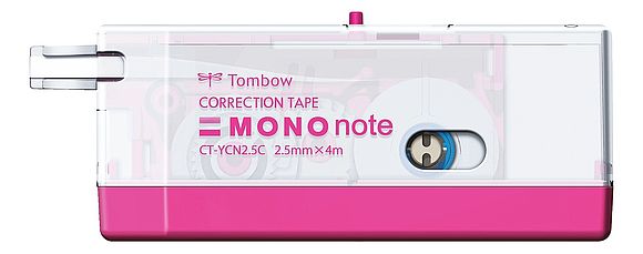 MONO note transparent pink