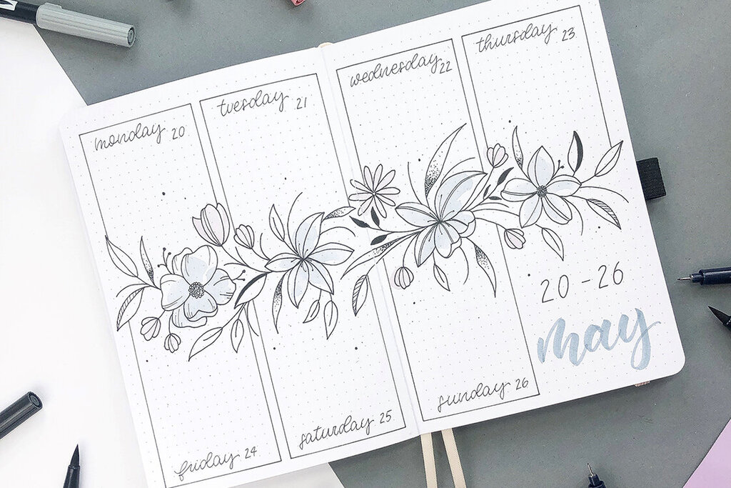 Tombow Europe: Bullet Journal Mois de Juin