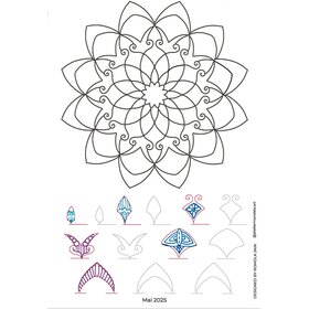 Creation Mandala tekening "Essor