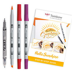 Set Sunny Lettering Tombow