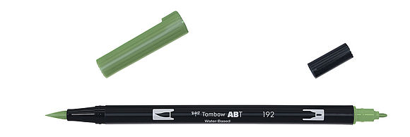 Tombow ABT Dual Brush Pen 192 asparagus