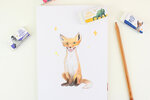 MONO eraser the school of magical animals "Rabbat"