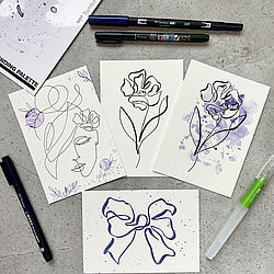 Tombow One Line Art Set