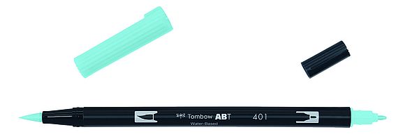 Tombow ABT Dual Brush Pen 401 bleu eau de source