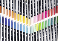 Tombow ABT Dual Brush Pen single colors
