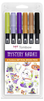 Tombow ABT Dual Brush Pen 6er Set