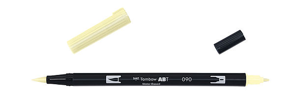 Tombow ABT Dual Brush Pen 090 lemon cream