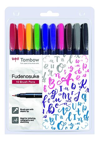 Fudenosuke color set of 10