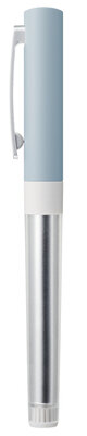 ZOOM L1 stylo roller gel, encre bleue noire, 0.5mm : Bleu mat